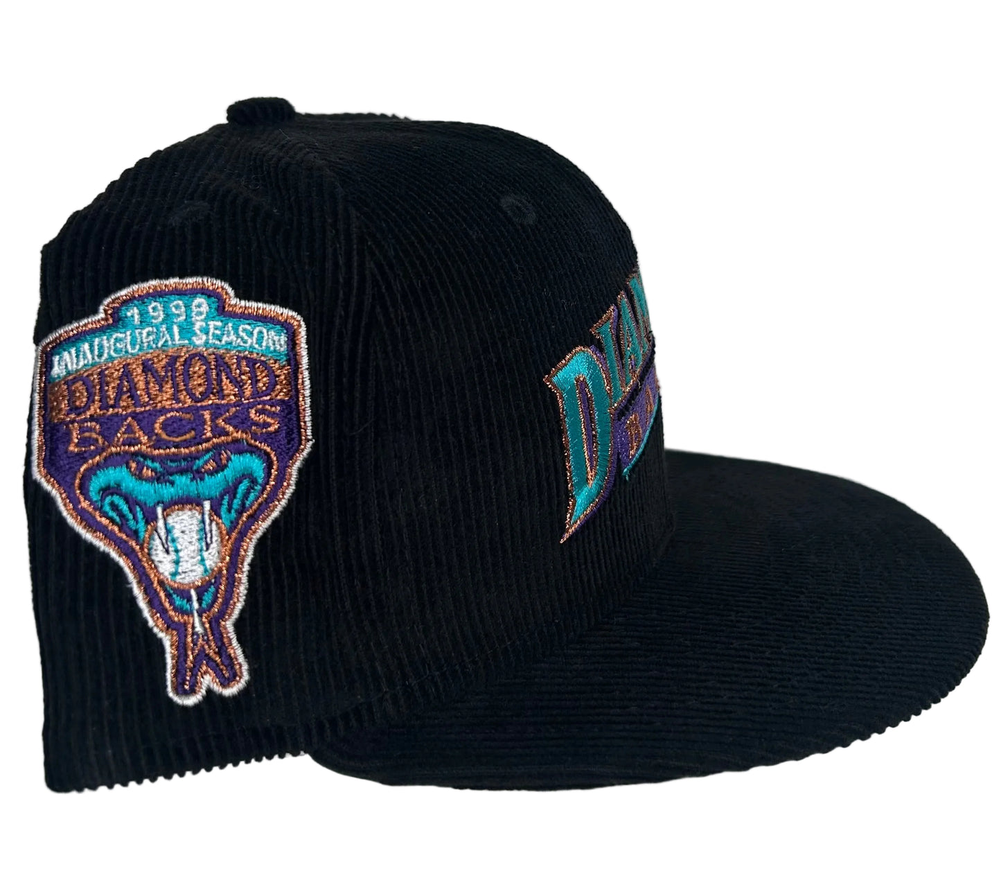 New Era Arizona Diamondbacks Inaugural Season 1998 Corduroy Edition 59Fifty fitted hat.