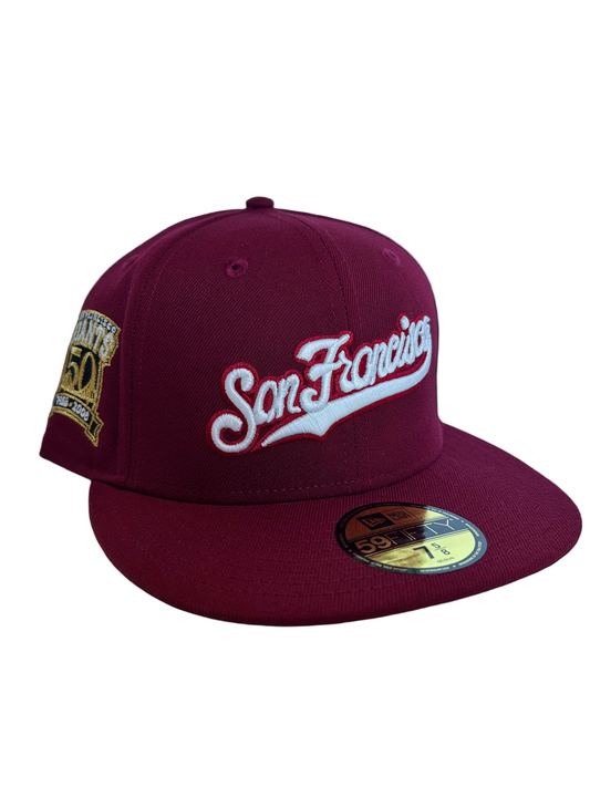San Francisco Giants 50th Anniversary New Era 59Fifty Fitted