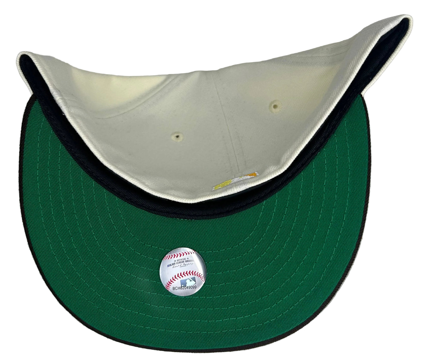 Chrome Los Angeles Dodgers 50th Anniversary New Era 59Fifty Fitted Hat.