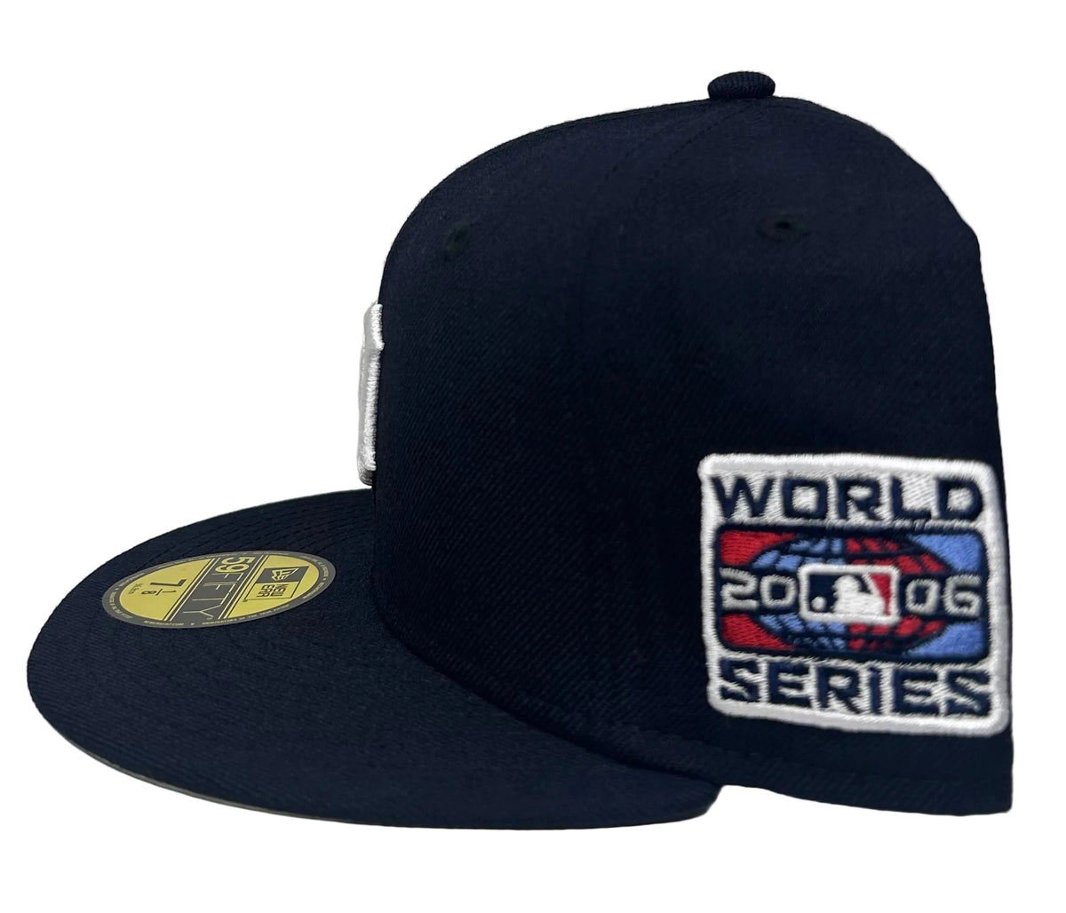 DETROIT TIGERS (2006 WORLD SERIES) NEW ERA 59FIFTY FITTED (GREY UNDER VISOR)