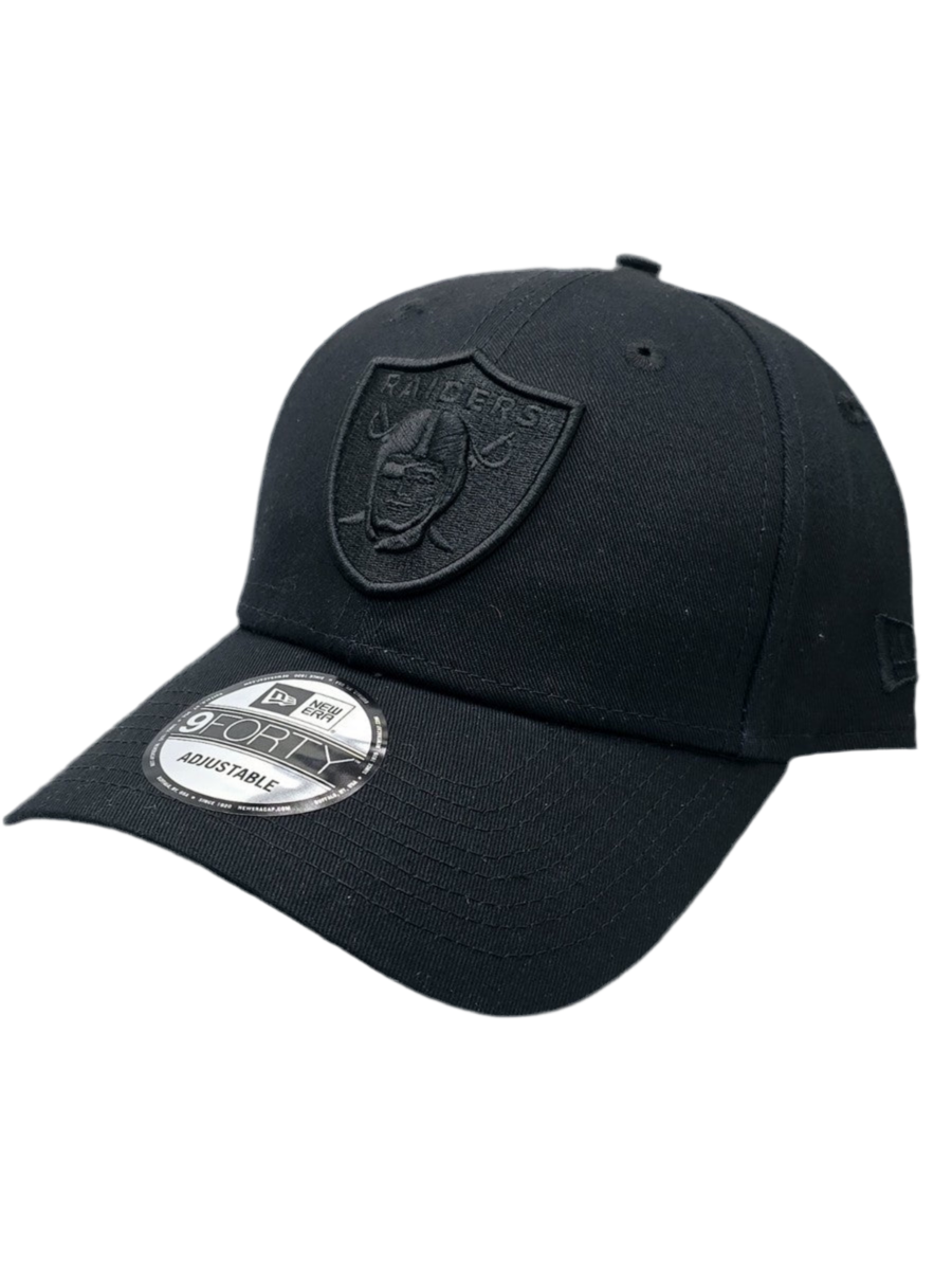 Raiders BlackOut 9Forty Adjustable Strapback