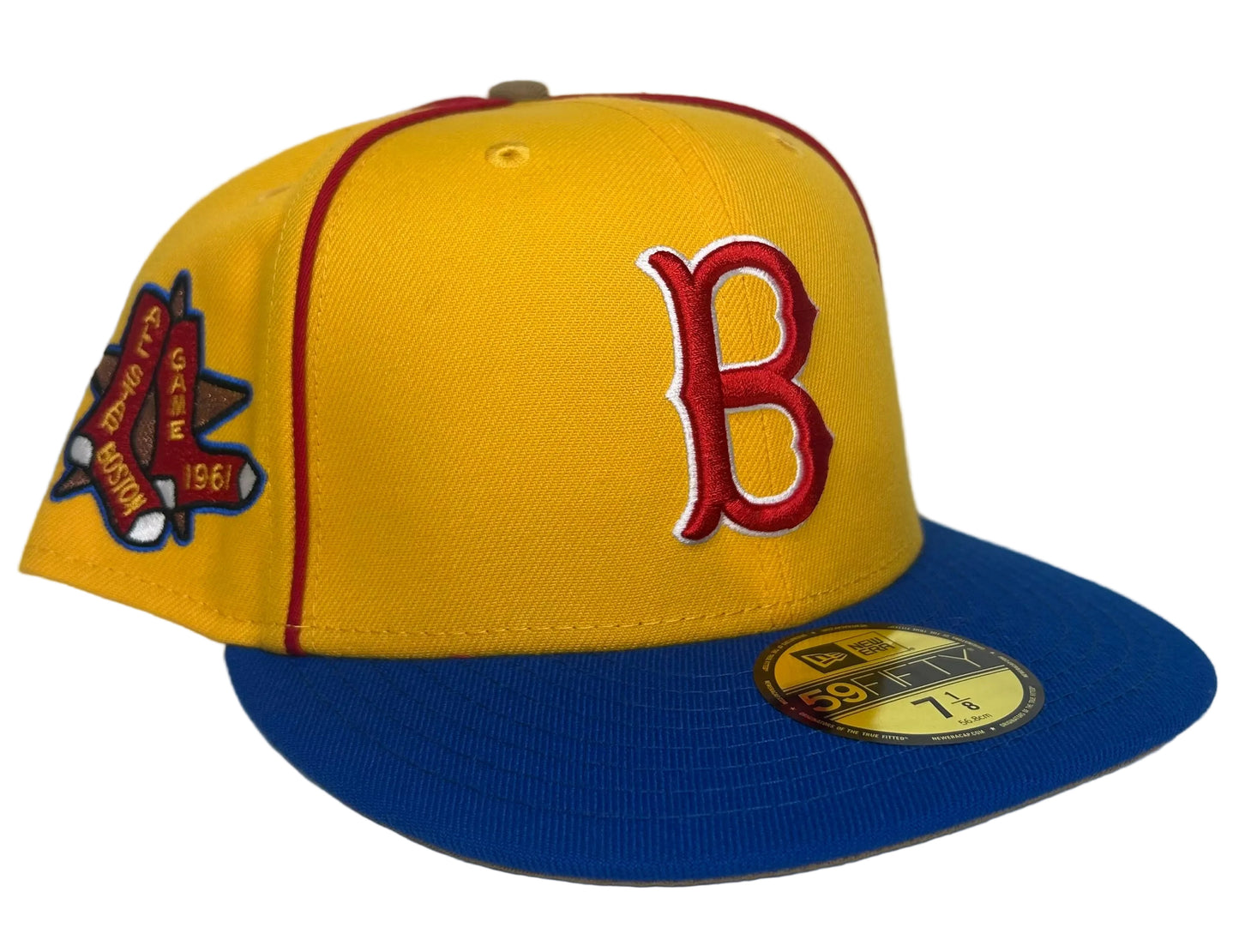 New Era Boston Red Sox “Woody” 59FIFTY fitted hat featuring a 1961 All-Star Game side patch.
