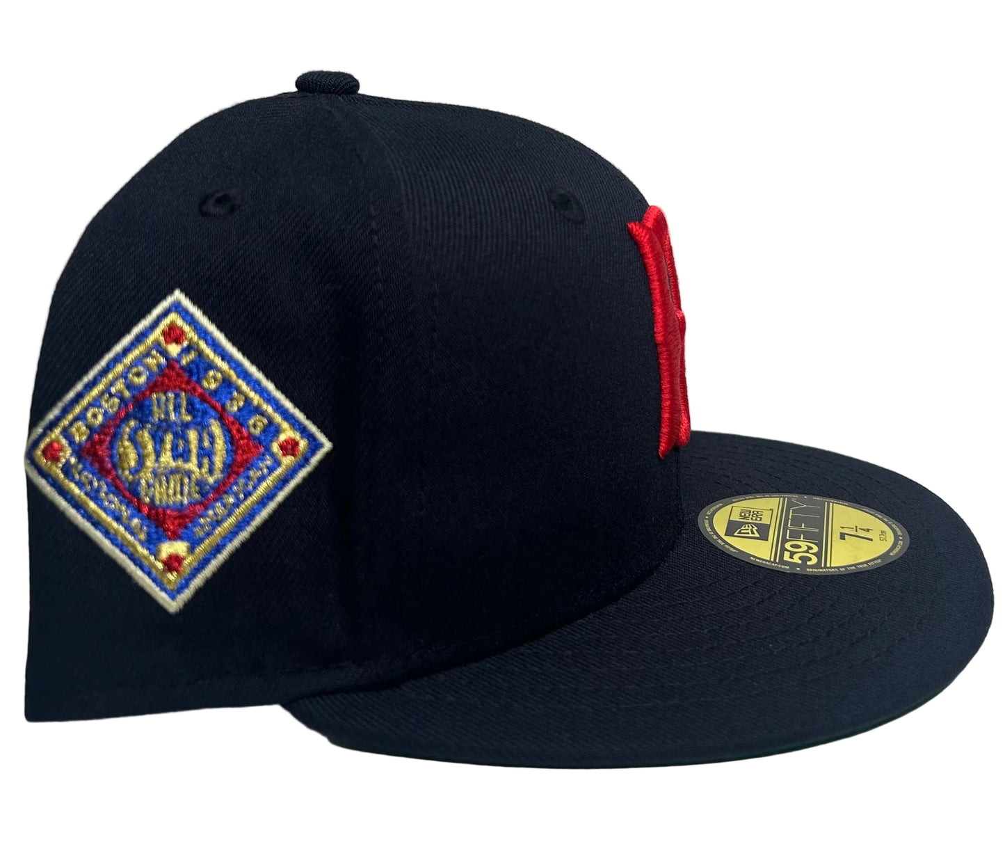 Boston Redsox “1936 AS Game Fever” Patch W/ Green UV 59Fifty Fitted.