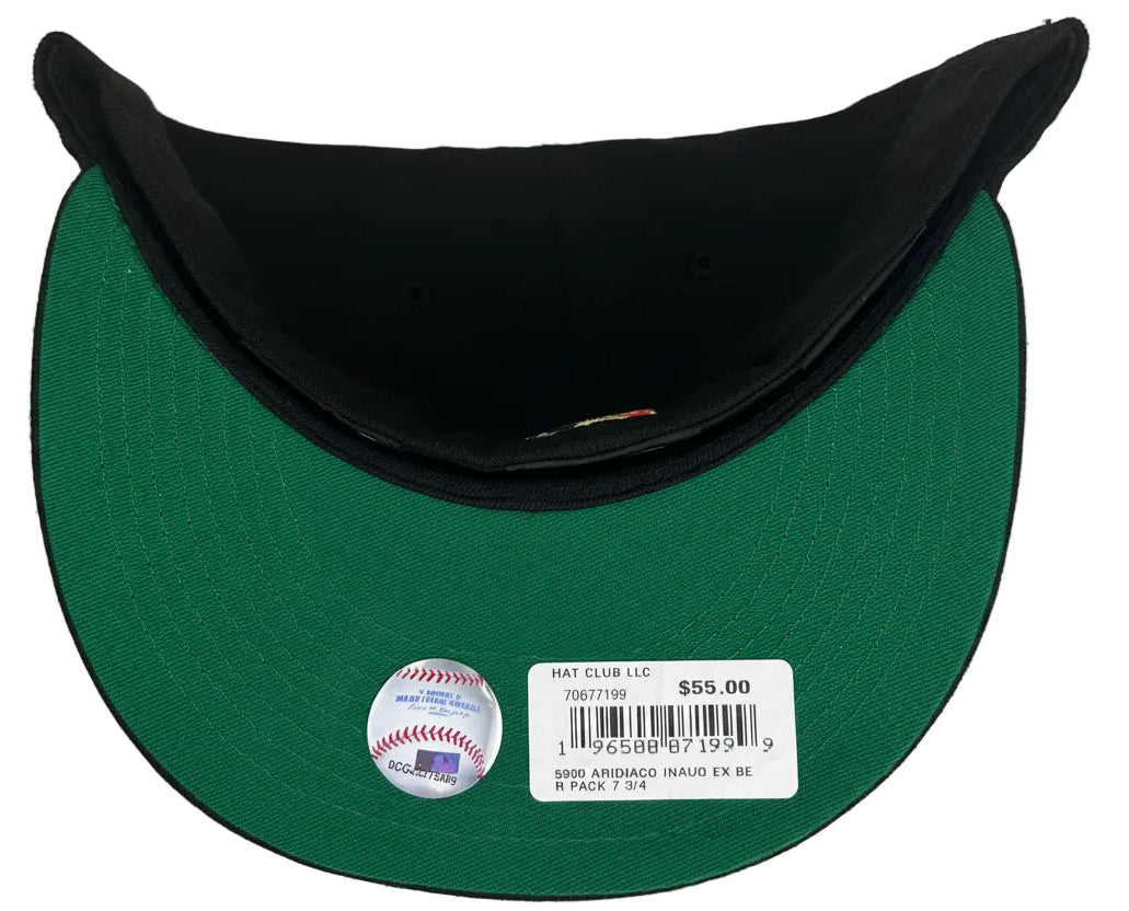 New Era Arizona Diamondbacks Beer Pack Inaugural Patch Snakehead HC Exclusive 59Fifty Fitted Hat.