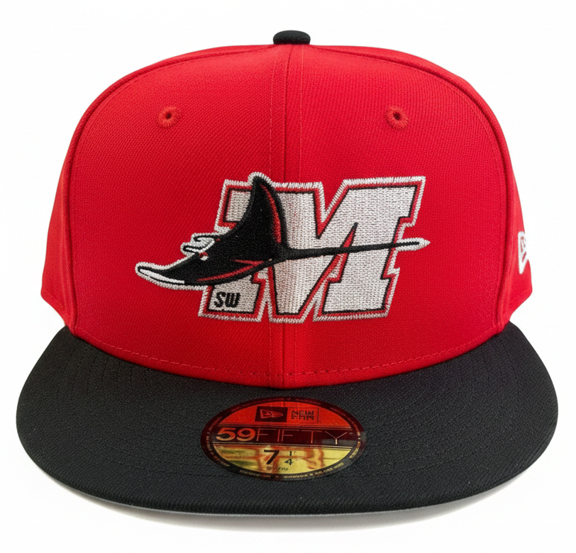 Minor League Southwest Michigan Devil Rays Fitted Hat