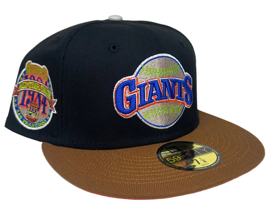 New Era San Francisco Giants "Gingerbread" 59FIFTY fitted hat featuring a 1984 All-Star Game side patch.