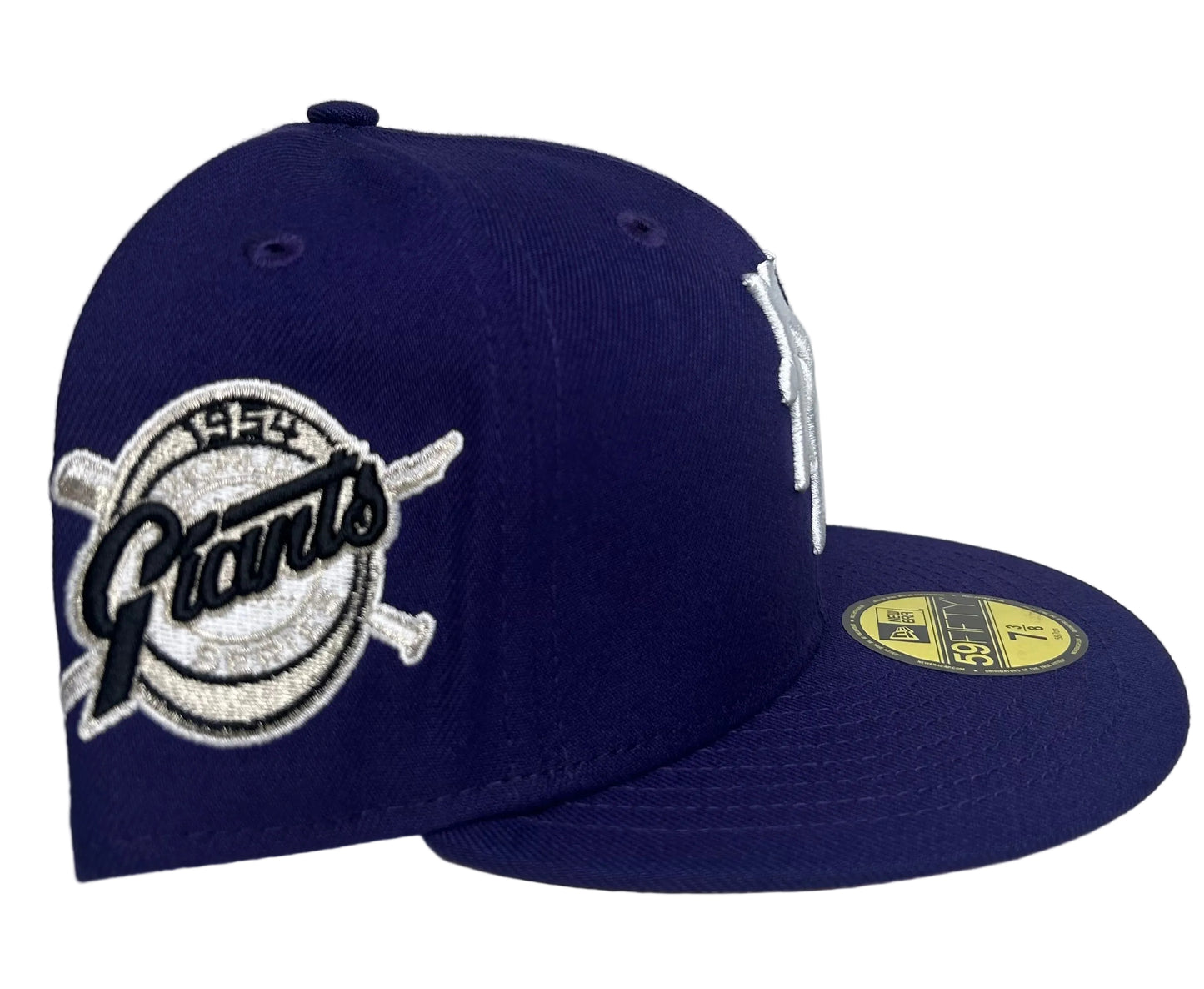 New Era 59Fifty New York Giants 1954 World Series Patch pink UV Hat - Purple