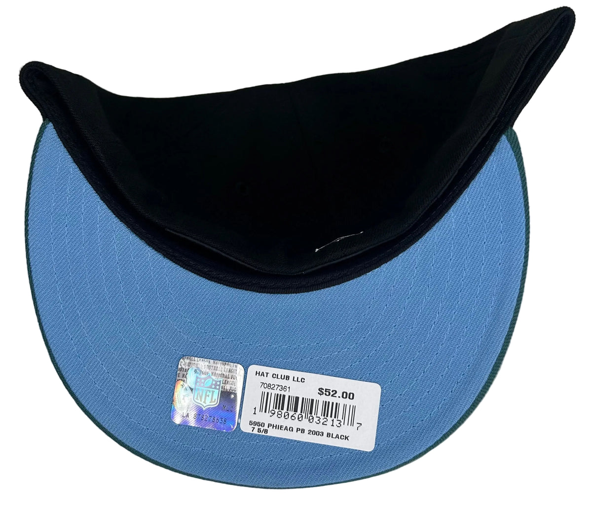 New Era 59FIFTY fitted Philadelphia Eagles hat featuring a 2003 Pro Bowl side patch.
