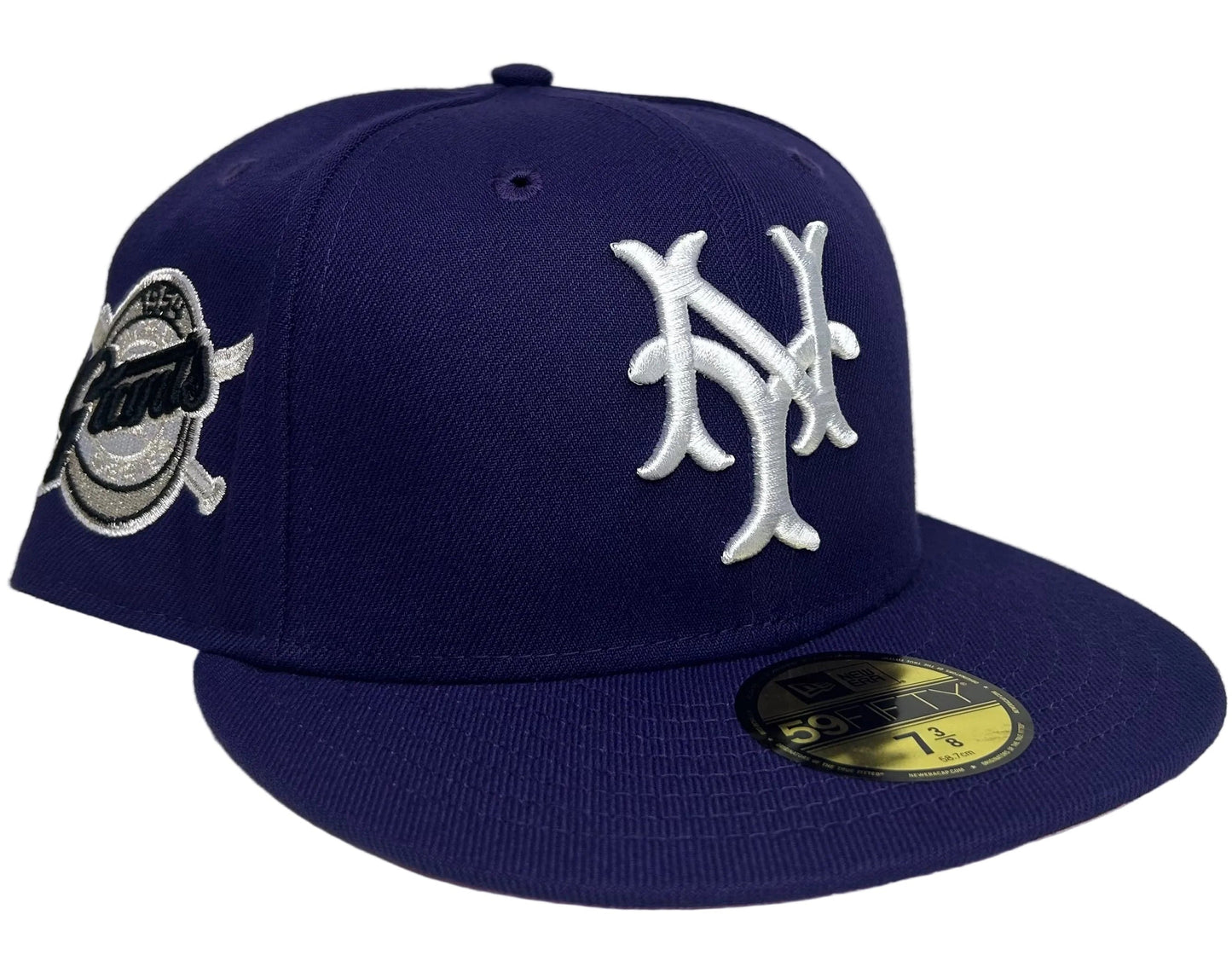 New Era 59Fifty New York Giants 1954 World Series Patch pink UV Hat - Purple