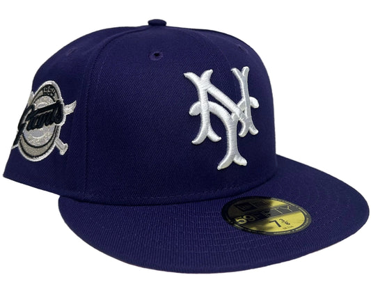 New Era 59Fifty New York Giants 1954 World Series Patch pink UV Hat - Purple