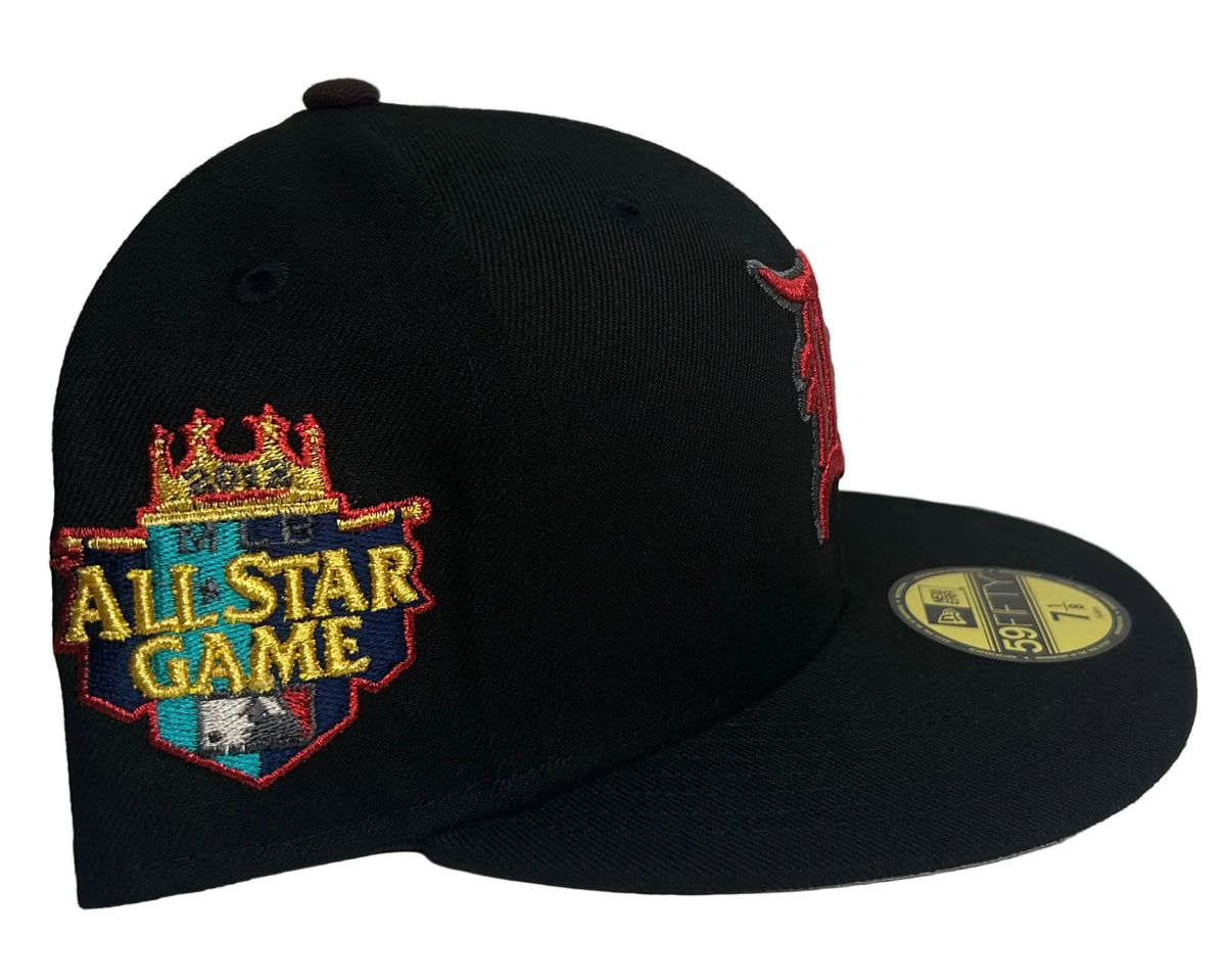 New Era 59FIFTY Detroit Tigers fitted hat featuring a 2012 All-Star Game side patch and a striking red-outlined 'D' logo “Diana Ross.”