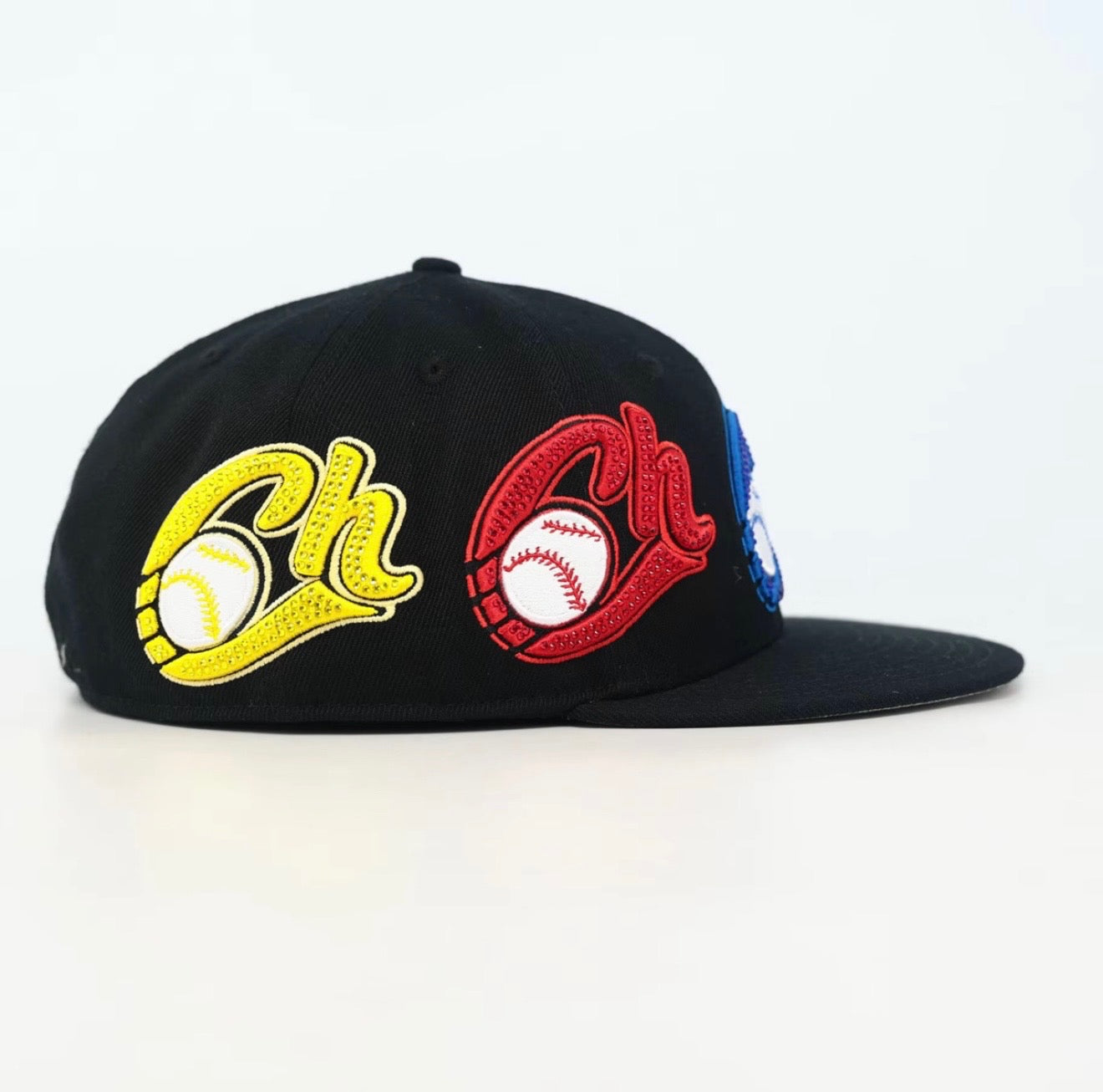 Grado Nuevo Charros x Chrome inspired Custom Fitted Hat.