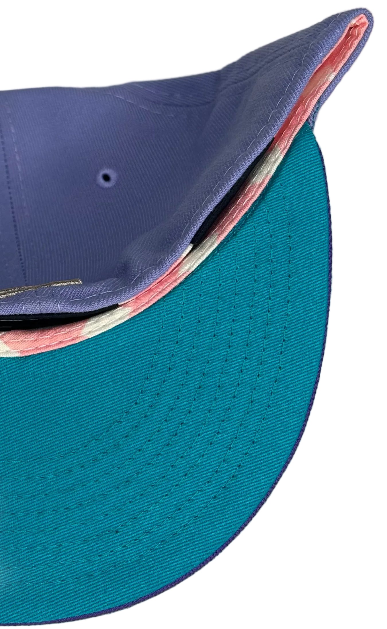 Lavender & purple New Era San Francisco 59Fifty fitted hat features logo & a 50th-anniversary side patch.