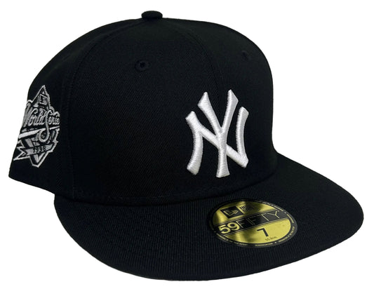 New Era 59FIFTY New York Yankees fitted hat with a 1998 World Series side patch.