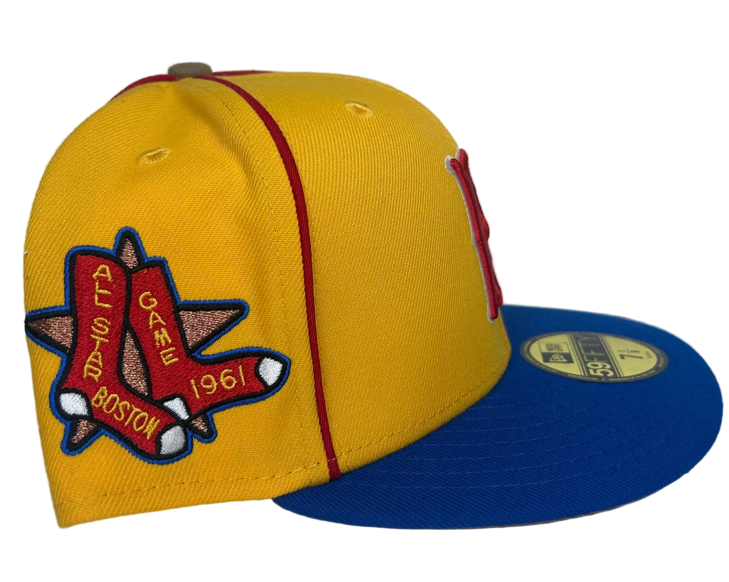New Era Boston Red Sox “Woody” 59FIFTY fitted hat featuring a 1961 All-Star Game side patch.