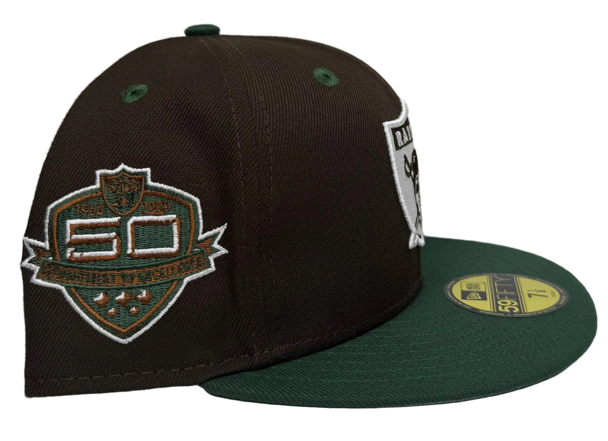 Las Vegas Raiders “Beef & Broccoli” W/ a 50th Anniversary SP 59FIFTY Fitted