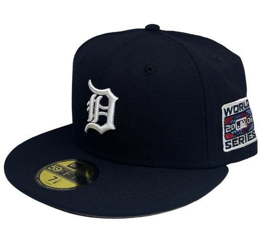 DETROIT TIGERS (2006 WORLD SERIES) NEW ERA 59FIFTY FITTED (GREY UNDER VISOR)
