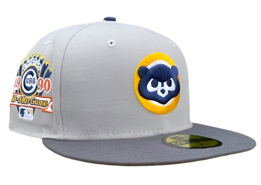 Chicago Cubs Light/Dark Gray 90ASG New Era 59Fifty Hat.