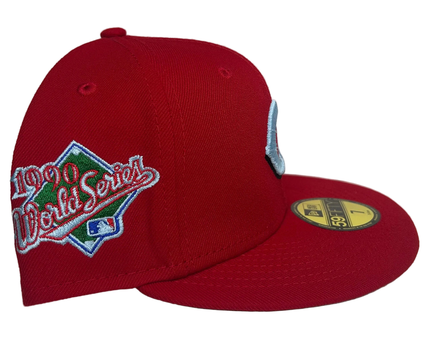 New Era Cincinnati Reds World Series Cloud Under 59fifty fitted hat.