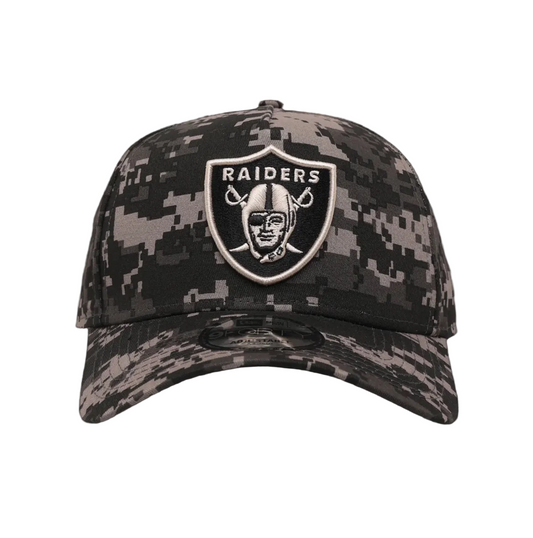 New Era 9FORTY A-frame snap Raiders Gray camo