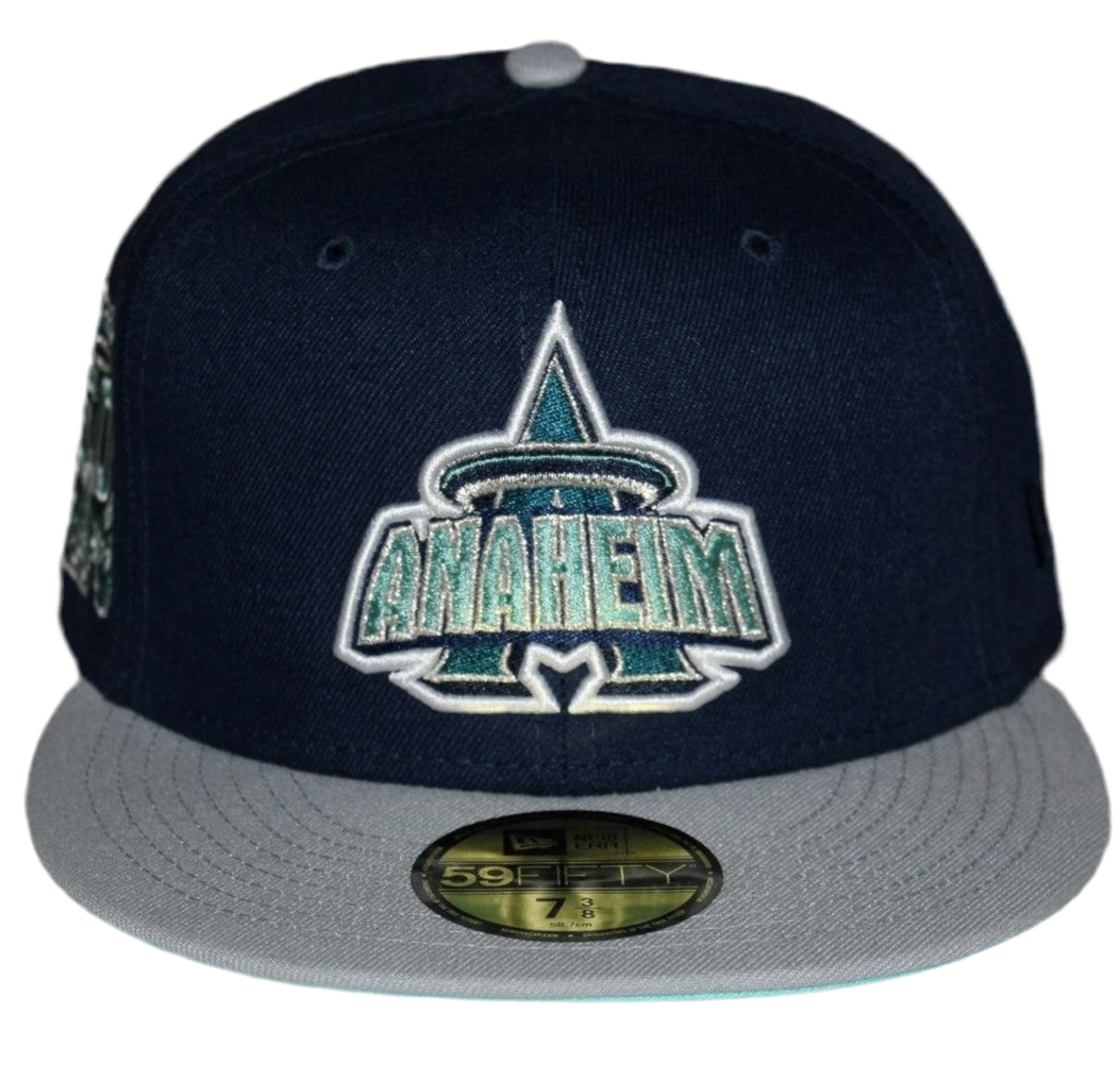 ANAHEIM ANGELS Ocean Storm 50th Patch NEW ERA 59FIFTY Fitted