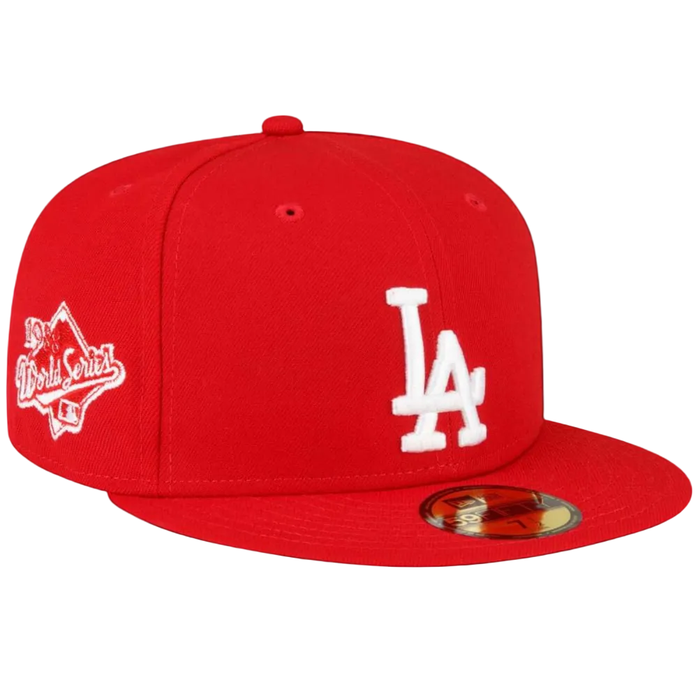New Era LA Los Angeles Dodgers 59FIFTY 1988 World Series Champions Patch Color Pack Fitted Hat