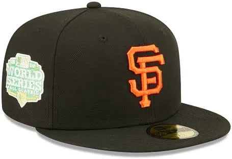 New Era San Francisco Giants 2012 World Series Fitted “Citrus Pop.”