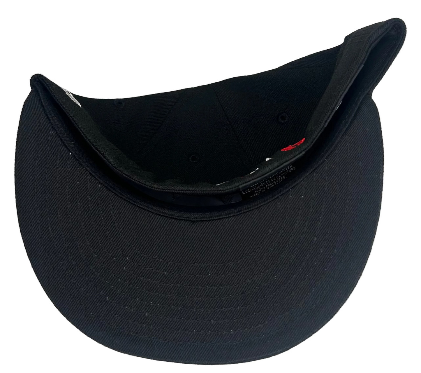 New Era Mexico Serie Del Caribe 59FIFTY fitted cap features a black design with a white embroidered "M" logo and a Mexican flag patch on the side.
