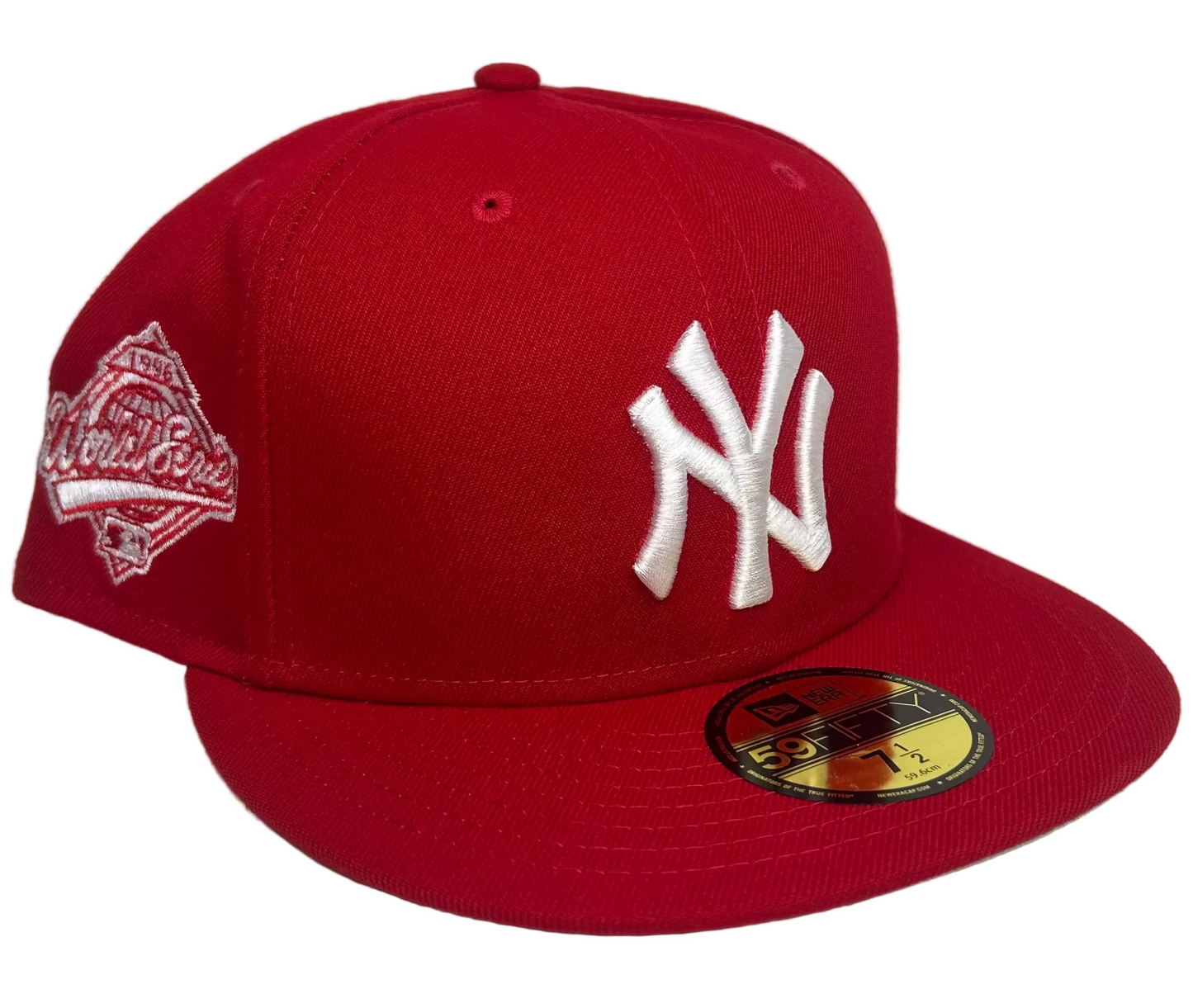 NEW ERA NEW YORK YANKEES 1996 WORLD SERIES SIDE PATCH 59FIFTY FITTED HAT.