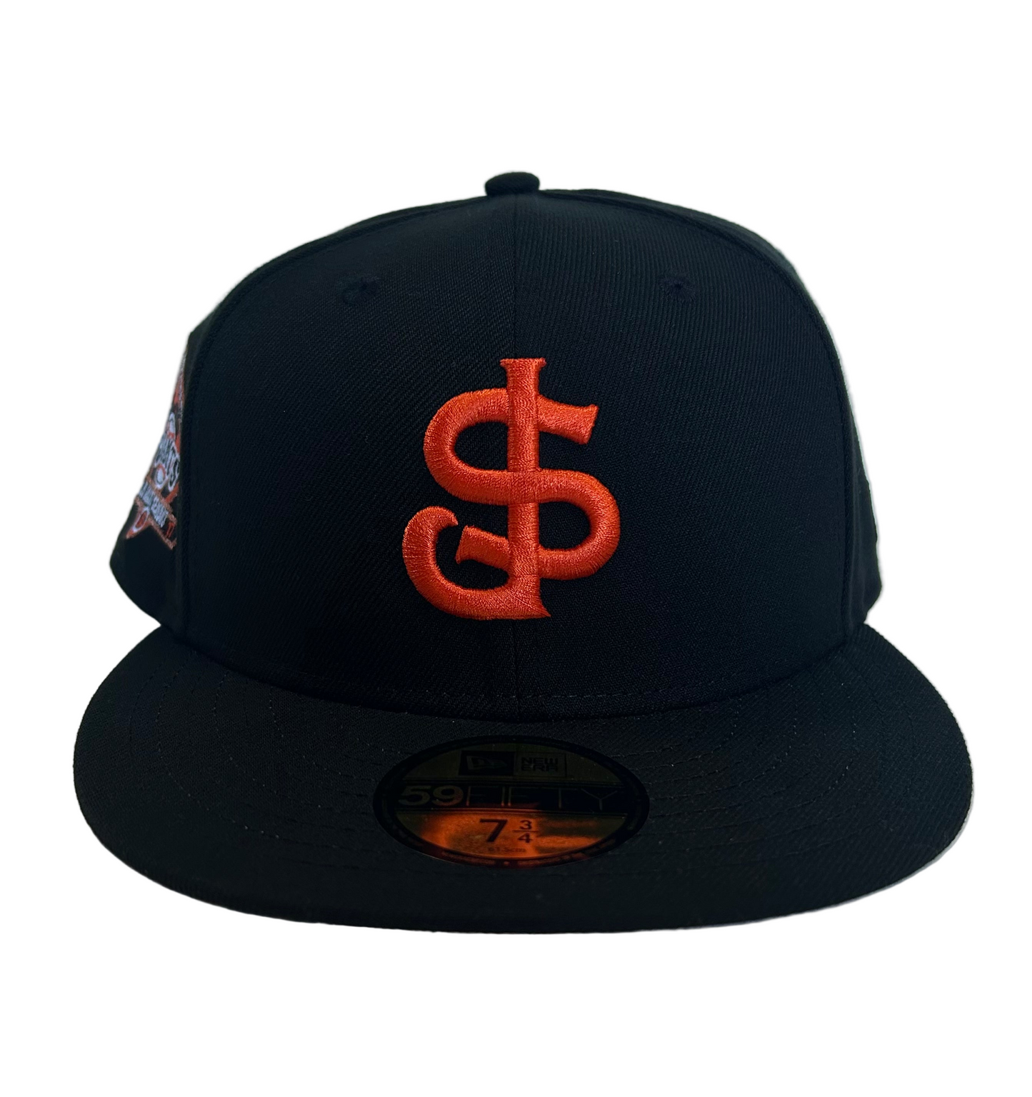 New Era Men's San Jose Giants 30 Giant seasons side patch 59FIFTY Fitted Hat
