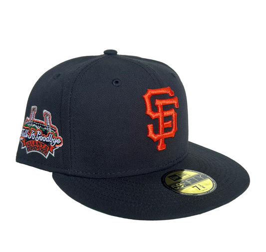 San Francisco Giants 59Fifty New Era fitted  “Tell it Goodbye” side patch W/ Green UV Hat.