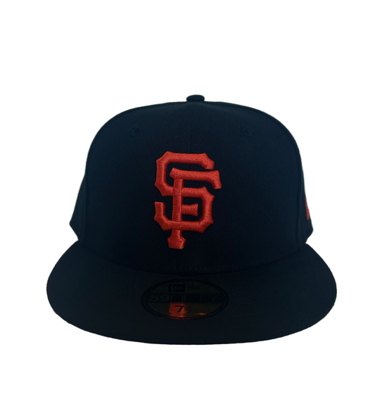 Men's San Francisco Giants New Era Black Game Authentic Collection On-Field 59FIFTY Fitted Hat