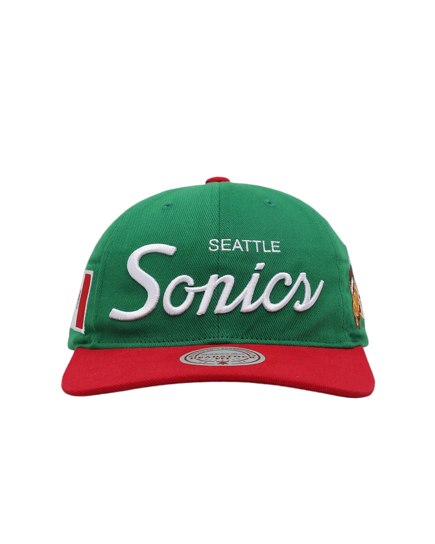 SEATTLE SUPERSONICS 'VIVA MEXICO SCRIPT' MITCHELL & NESS SNAPBACK