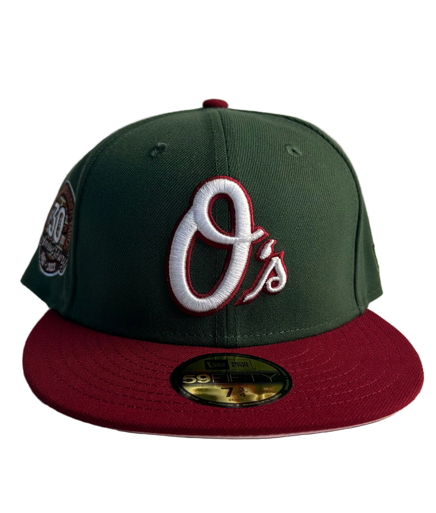 “Green Eggs & Ham W/ Velvet Cake.” Baltimore Orioles New Era 59Fifty W/ Pink UV.