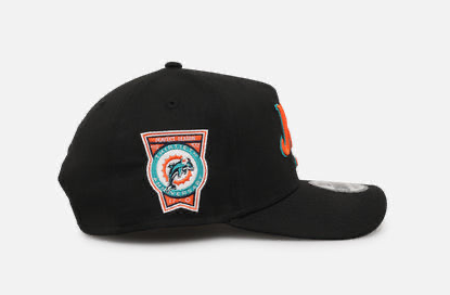 MIAMI DOLPHINS 'NFL CITY ORIGINALS 2.0' 9FORTY A-FRAME SNAPBACK
