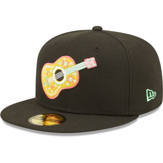 Men's New Era Black Raspas de Corpus Christi Copa De La Diversion 59FIFTY Fitted Hat