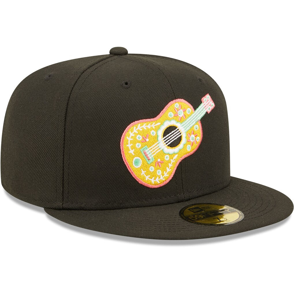 Men's New Era Black Raspas de Corpus Christi Copa De La Diversion 59FIFTY Fitted Hat