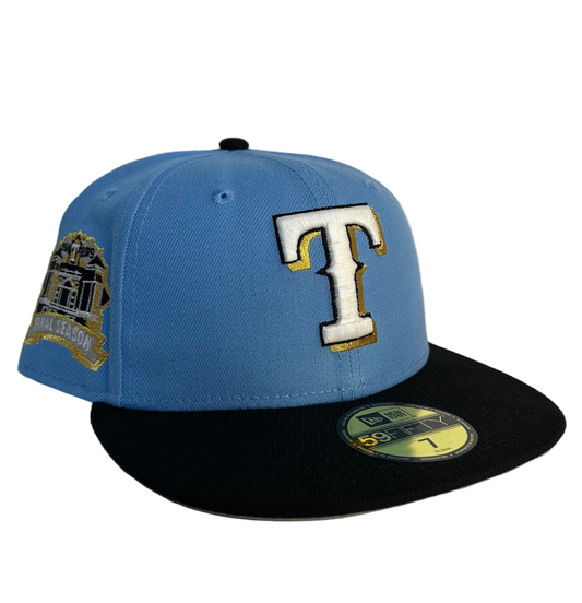Blue Dallas Texas Rangers Final Season 59fifty New Era Fitted Hat Cap