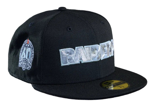 NEW ERA 59FIFTY “HOWIE" LAS VEGAS RAIDERS FITTED HAT W/ PINK UV.