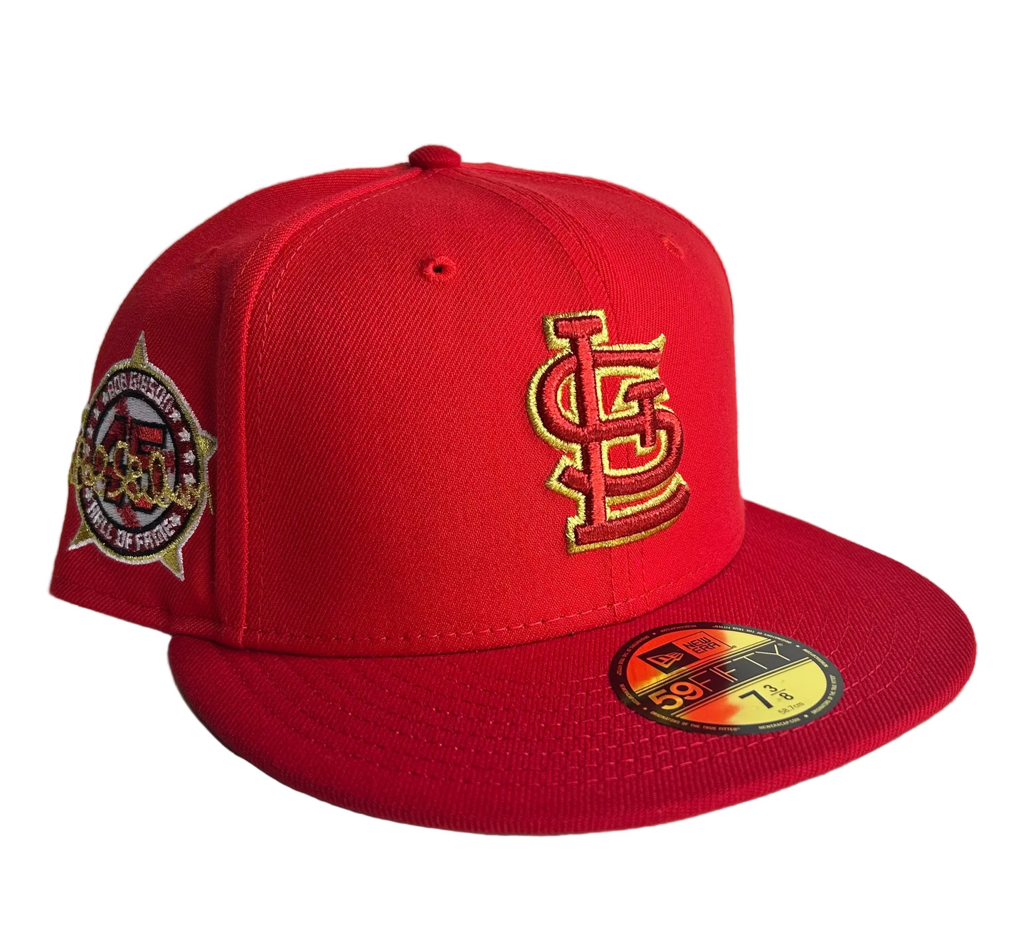 St. Louis Cardinals “Bob Gibson” Hall of Fame side patch W/ Green UV New Era 59Fifty.