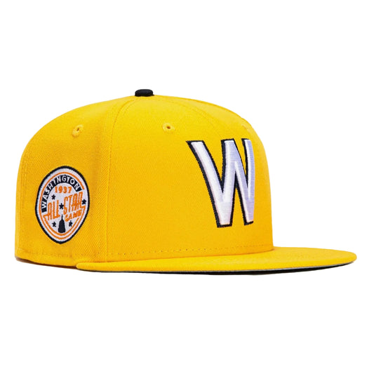 New Era Washington Senators 1924 Logo History W/ 1937 ASG side Patch 59FIFTY Fitted.
