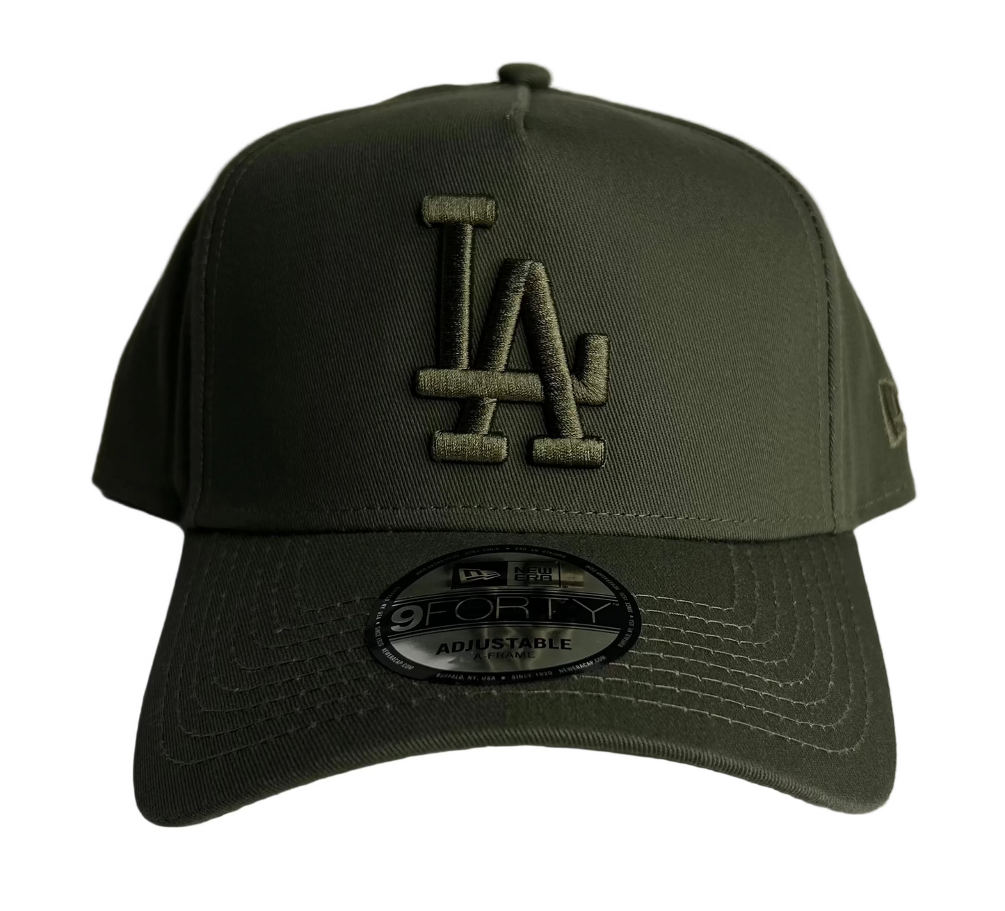 Los Angeles Dodgers New Era 9Forty A-Frame Olive SnapBack.
