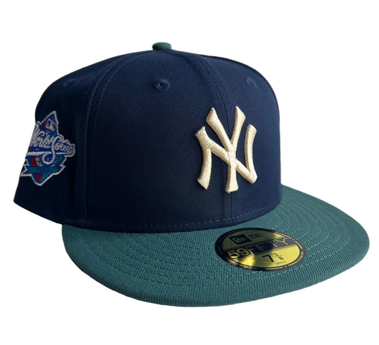 New Era New York Yankees Oceanside 59FIFTY fitted hat with a World Series side patch.