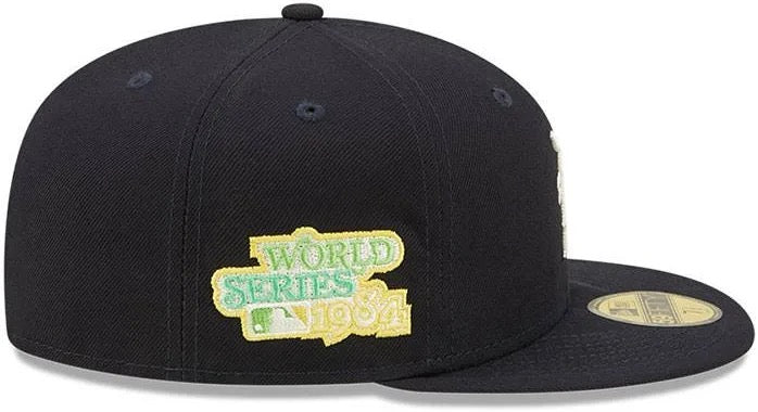 New Era Men's Detroit Tigers 1984 World Series Champions Citrus Pop 59FIFTY Fitted Hat.