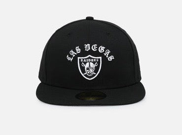 Las Vegas Raiders 'Gothic Arch' 59FIFTY Fitted