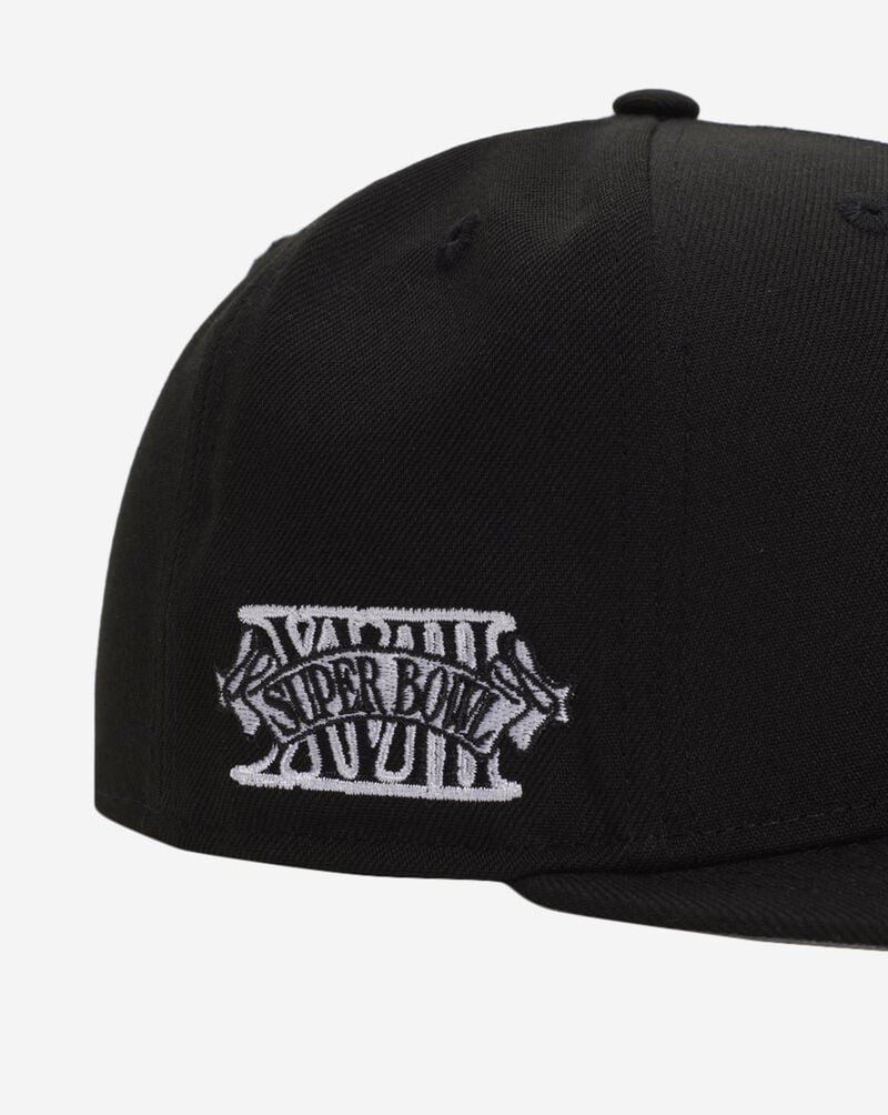 Raiders New Era 59fifty Super Bowl XVIII Patch Black Hat