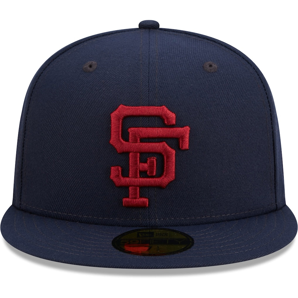 San Francisco Giants New Era Cooperstown Collection 1961 All-Stars Game Patch 59FIFTY Fitted Hat - Navy