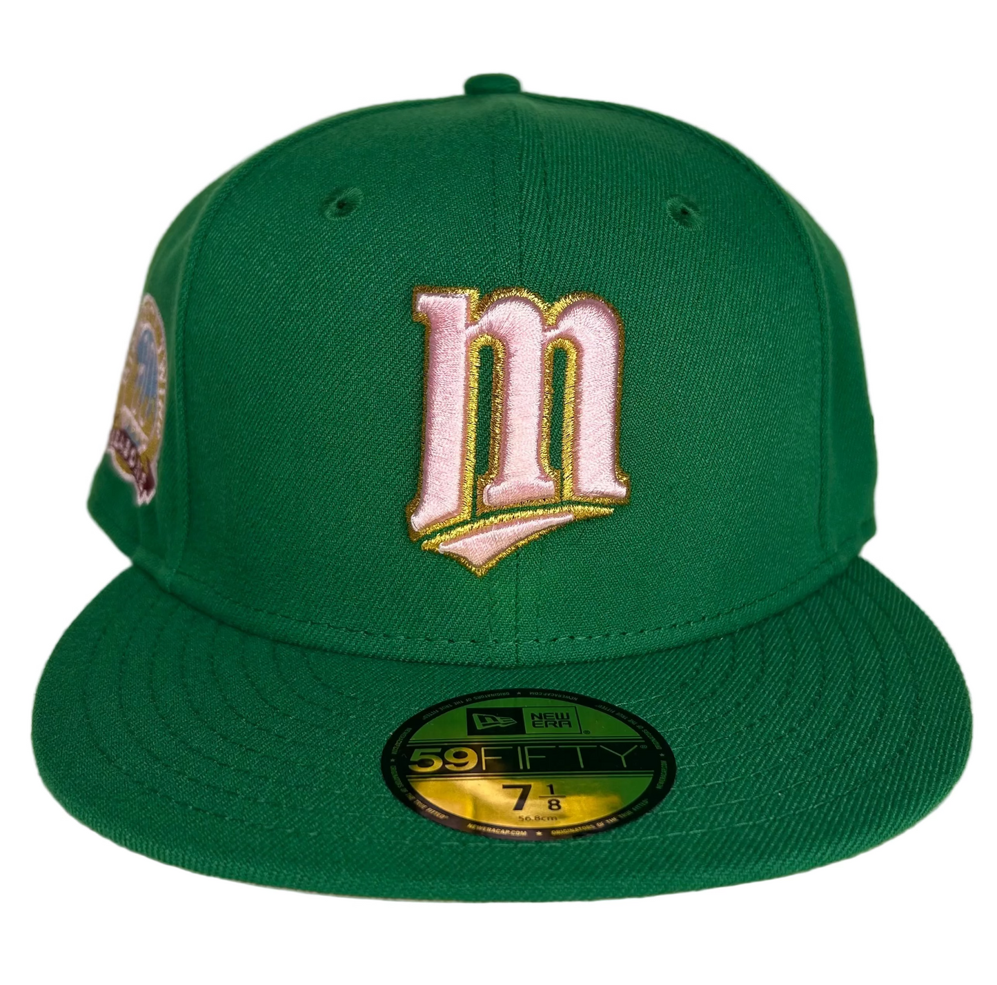 New Era 59Fifty Minnesota Twins “Waling Waling” Pink UV fitted Hat.