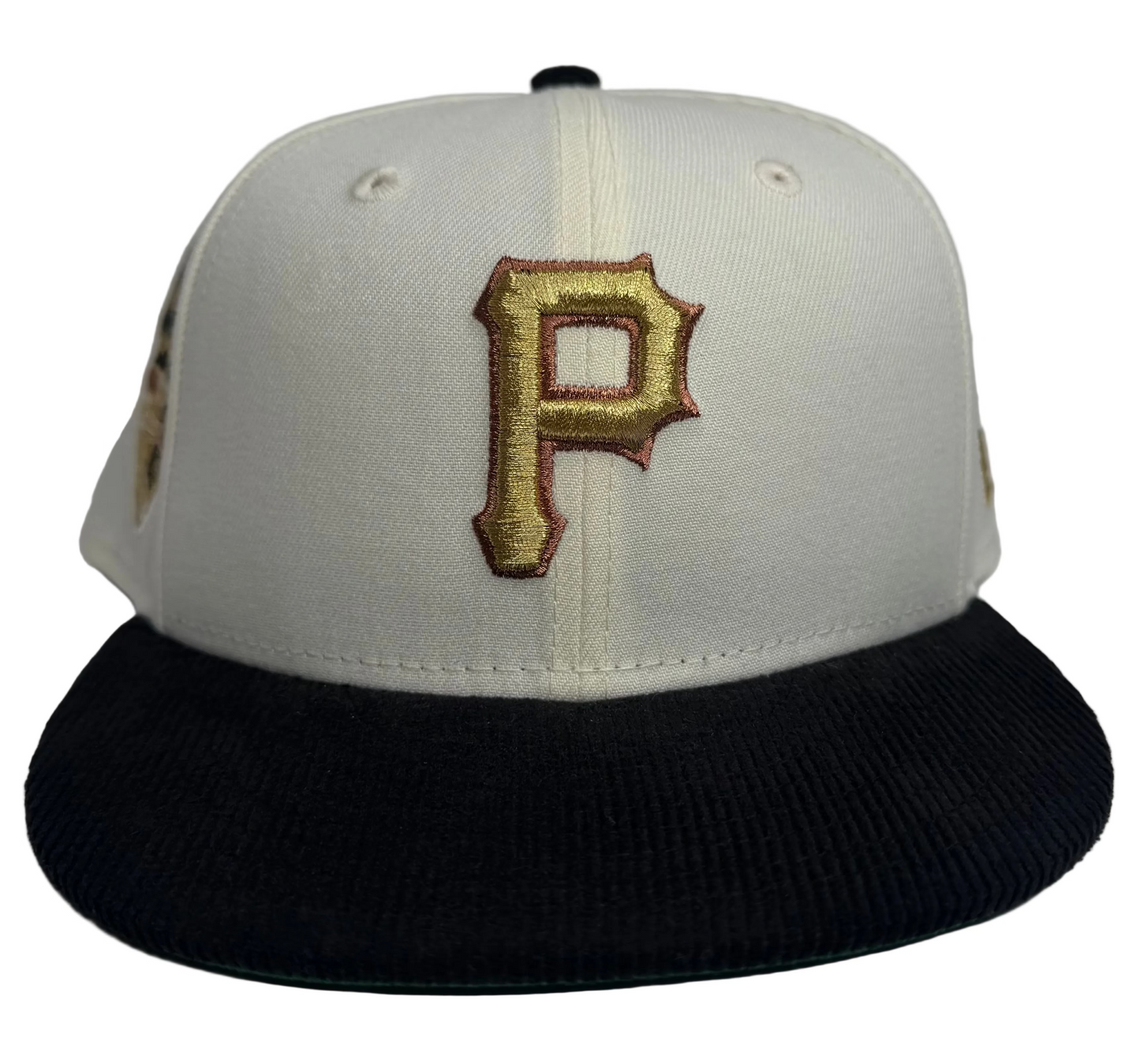 Pittsburgh Pirates Chrome and Black Cord Bill 1959 ASG Patch Green UV New Era 59FIFTY Fitted Hat