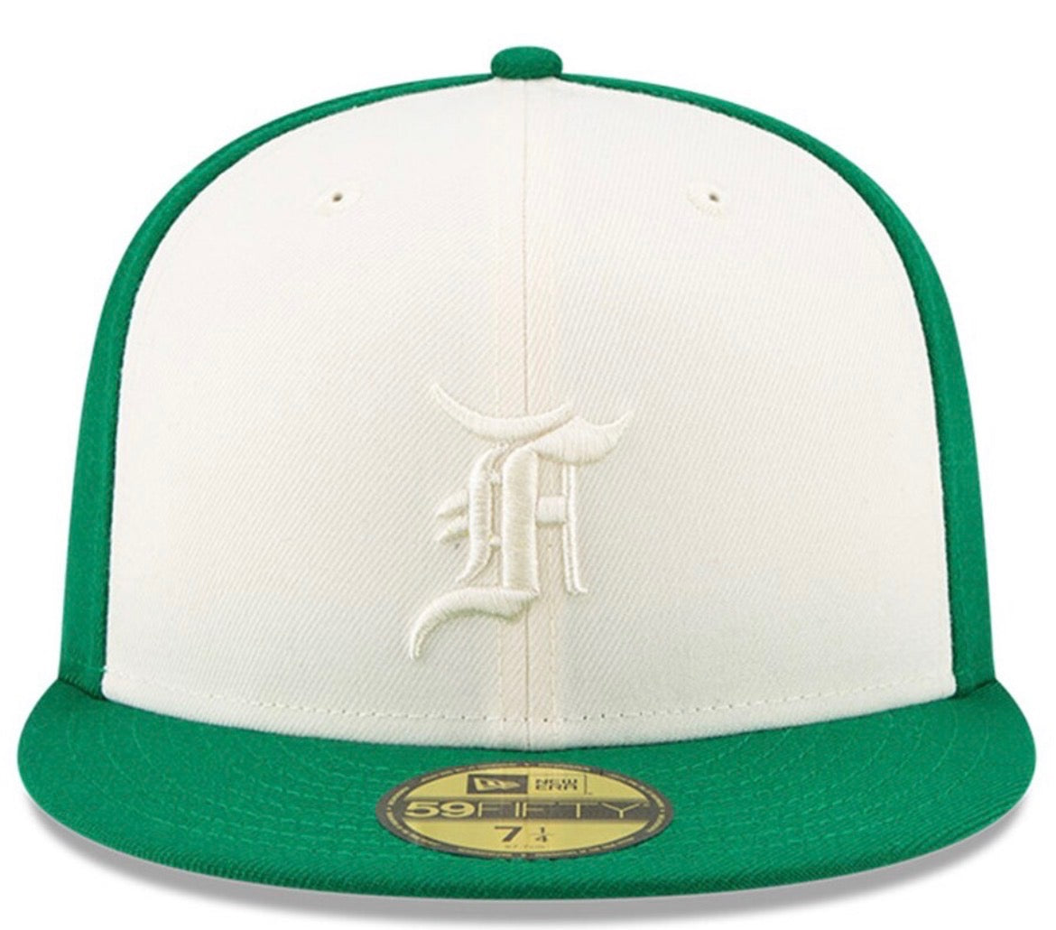 NEW ERA X FEAR OF GOD 59FIFTY FITTED TRUCKER - KELLY/ WINE Hat